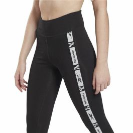 Leggings de Sport pour Femmes Reebok TE Tape Noir