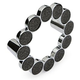 GIUSTI Pomo Zmk/Resina Sinatra D85 C64 Cromo Negro Precio: 19.5. SKU: B1BN6WW3SY