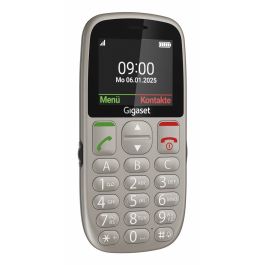 Gigaset GL395 Téléphone Mobile Senior Dual Sim Gris Titane Silver 2.2" 800 mAh IP44