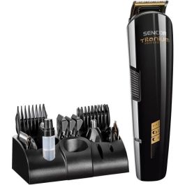 Tondeuse a cheveux professionnelle - SENCOR - SHP 8305BK - 12 accessoires - Noir