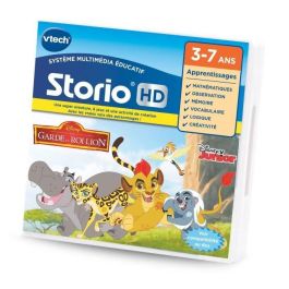 Vtech Jeu éducatif Storio Guardia del Rey León pour tablettes Storio Max, 3-7 ans, Français