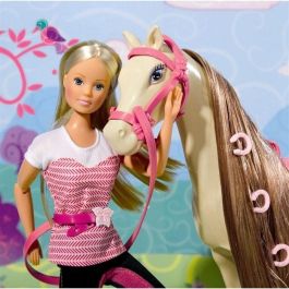 Poupée Steffi Love Equitation 29 cm - SIMBA - Pour filles a partir de 3 ans - Rose
