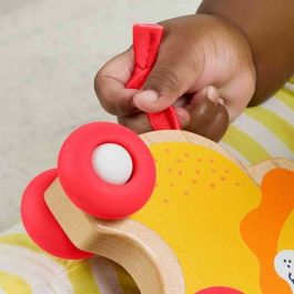 Fisher Price Jouet à pousser en bois en forme d'os JFN19