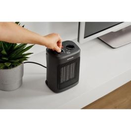 Sencor SFH 7601BK Radiateur ventilateur à air chaud céramique PTC 2000 W 3 niveaux, sécurité surchauffe et basculement, pour 10-15 m², Noir