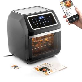 Friteuse à Air InnovaGoods Fryinn Pro Max 12000 Noir 1800 W 12 L Acier inoxydable