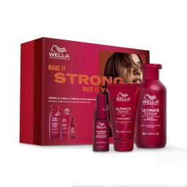 Wella Professionals Ultimate Repair Coffret 3 pièces : Shampoing 250ml, Masque 75ml, Huile Capillaire 30ml pour cheveux abîmés