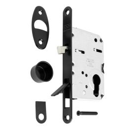 CERRAD/PICAP. MAGNETICOS Picaporte Magnétique Wave E50 pour Porte Coulissante - Cromo Satinado, Negro Mate, Blanco Mate