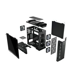 ASUS TUF Gaming GT501 Boîtier PC Moyen Tour ATX avec 4 ports USB