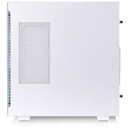Thermaltake Divider 300 TG Snow ARGB - Boîtier PC Midi-Tower Blanc avec Vitre Trempée, Éclairage ARGB, Compatible ATX