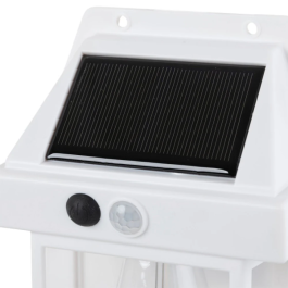 Asalite Aplique Solar IP44 3W 3000K 100Lm con Sensor PIR - Blanco [ASAL-0289]