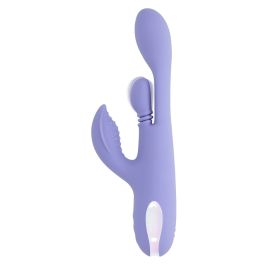 Vibration de Stimulation Double Evolved Playboy Violet Pourpre