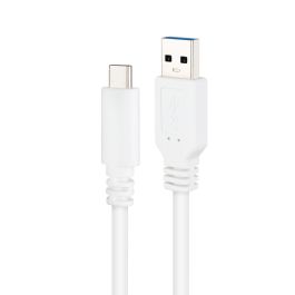 Câble USB-C NANOCABLE 10.01.4001-L150-W Blanc 1,5 m