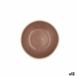 Bol pour Apéritifs Bidasoa Gio Marron Céramique 12 x 3 cm (12 Unités)
