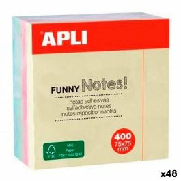 Notes Adhésives Apli FUNNY Multicouleur 75 x 75 mm (48 Unités) Precio: 118.89. SKU: B1ETYMJ4ZS