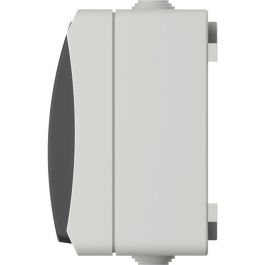 Interrupteur va-et-vient - Aquatop - IP54 - Gris - Intérieur - Plastique haute résistance