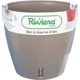 Riviera Bac à réserve d'eau rond Ø 36 x H 33 cm Taupe Precio: 40.5. SKU: B15Y5LZJRG