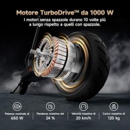 Trottinette Électrique Navee SNAVST3 Noir 25 km/h