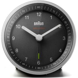 Braun BC 07 SB-DCF Funkwecker silber-schwarz