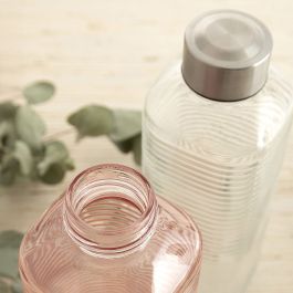 Bouteille d'eau Quid Velvet Rose verre 1 L (12 Unités)