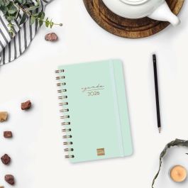 Agenda Finocam Alma Menthe 11,7 x 18,1 cm 2026