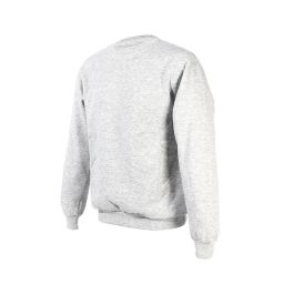 DUVER Sweatshirt Basic 105701 Col Rond Gris Clair Polyester/Coton Tailles M-XXL