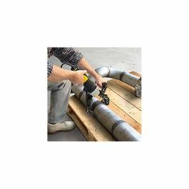 Fartools Ponceuse à bande TBS1300 1300W pour tubes, 1100-3200 rpm, variable, pour métal et bois jusqu'à 200mm de diamètre