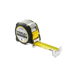Stanley FMHT38214-0 Mètre Ruban FatMax Xtreme 5 m x 32 mm avec Revêtement BladeArmor et Crochet Polyvalent pour Mesures Intérieures/Extérieures