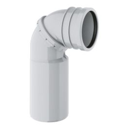 Grohe Tubo de desagüe pour WC Rapid SL, Rotatif 90°, GRO4005176744563