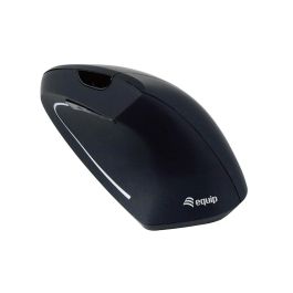 EQUIP 245110 Souris Ergonomique Optique Sans Fil USB Droitier Noir 1600 DPI