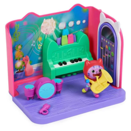Spin Master Gabby and the Magic House - Playset Deluxe The Miaou DJ Music Room - 1 Figura + Accesorios SPI0778988349502