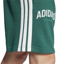 Short de Sport pour Homme Adidas 3 Bandas Sho Vert S