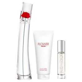 Kenzo Coffret 3 pièces FLOWER BY KENZO Eau de Parfum 50 ml + 10 ml et Lait Corporel 75 ml