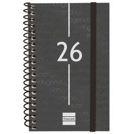 Agenda Finocam YEAR Noir Mini 7,9 x 12,7 cm 2026