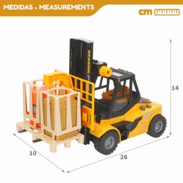 Véhicules de Chantier Colorbaby Lumière Son 26 x 14 x 10 cm (6 Unités)