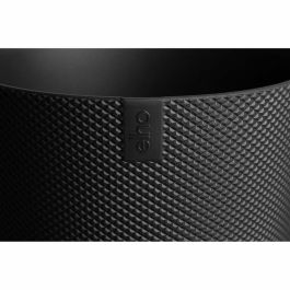 Elho Pot de Fleurs Jazz Redonda Noir Ø 26 x H 24 cm Intérieur 100% Recyclé ELH2942402643300