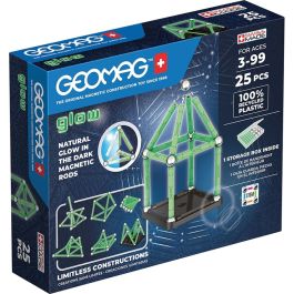 Geomag Jeu de construction Ecofriendly 25 uds Glow