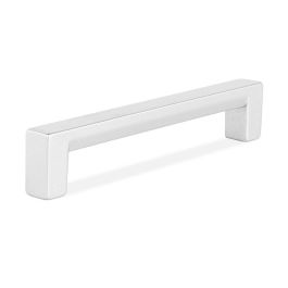 HERRAJES ALK Tirador Zamak Modelo Olano L104 C96 Ral9006 Blanco Y Negro Mate Gris Ral