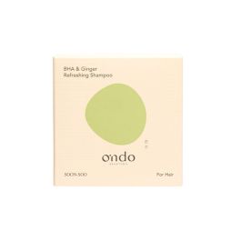 Ondo Beauty 36.5 Shampooing Rafraîchissant BHA & Gingembre 70g