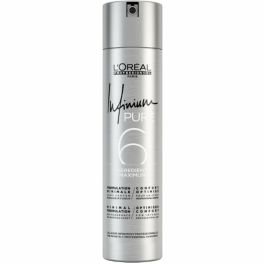 L'Oréal Professionnel Paris Infinium Pure Laque/Spray Fixant Unisexe 300 ml Tenue Optimale Sans Rigidité