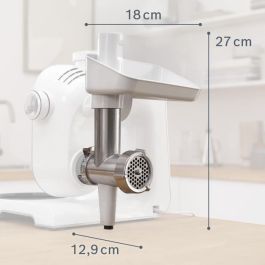Bosch MUZ5FW1 Hachoir à viande pour Kitchen Machine MUM5 avec disque ajouré en inox (diamètre 4.5 mm) - Accessoire robot multifonction