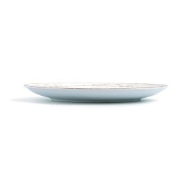 Plato Llano Porcelana Tornado White Ariane 31 cm