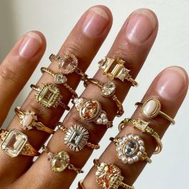 Bague Femme 24KAE 12450Y/50 10 Doré