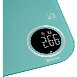 Sencor SKS 7071GR Balance de Cuisine Connectée, Capacité 5 kg, Précision 1 g, Écran LCD Rétroéclairé, avec Application FOOD