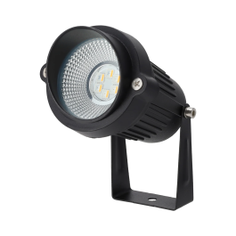 Foco LED avec Pic pour Jardin 5W IP65 RGBW Noir avec Télécommande 60°