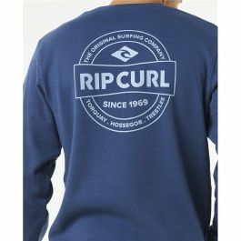 Sweat sans capuche homme Rip Curl Stapler Crew Bleu