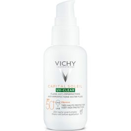 Protecteur Solaire Fluide Vichy Capital Soleil Uv Clear Anti-imperfections Spf 50 (40 ml) Precio: 25.5. SKU: S05110461