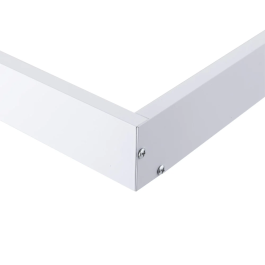 Cadre d'installation en saillie pour panneau LED 60x60cm, pour bureaux, magasins et résidences
