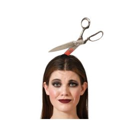 Diadema bandeau à thème avec découpe de ciseaux pour déguisement de boucher, zombie ou Halloween, accessoire fête terrifiant Precio: 9.8900004. SKU: B1F8KADMBW