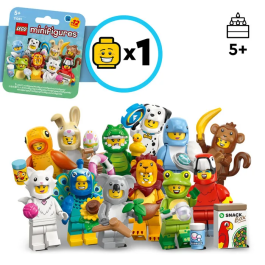 Lego Minifigures Série 28 Animaux 71051 - Boîte de 36 Sachets - 12 Personnages Animaux à Collectionner