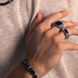 Bague Homme Albert M. WSOX00595.TIG-20 Noir 20